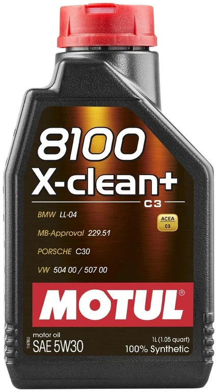   MOTUL 8100 X-CLEAN+ 5W-30 1 106376
