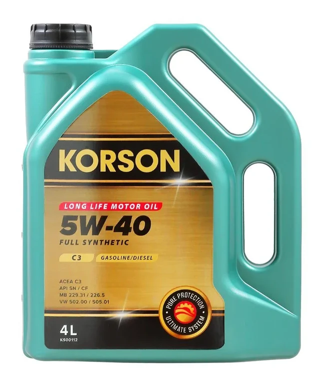   KORSON FULL SYNTHETIC 5W-40 C3 4