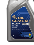   S-OIL 7 BLUE #7 CI-4/SL 5W30  4