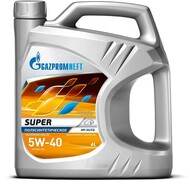   Gazpromneft Super 5W-40 4.  