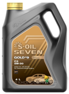   S-OIL 7 GOLD #9 5W30 C3 4  